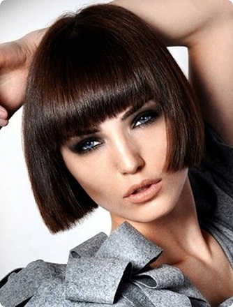 classic bob with fringe