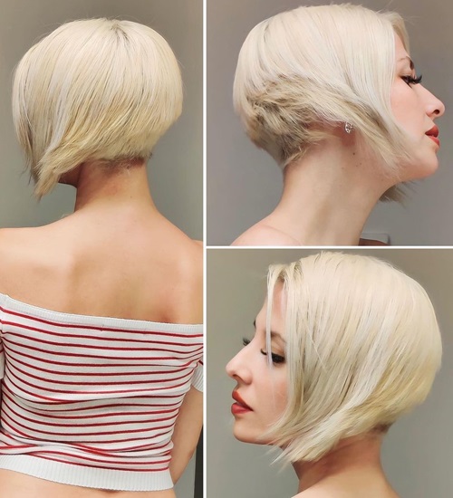 A Line Bob Hairstyles 11