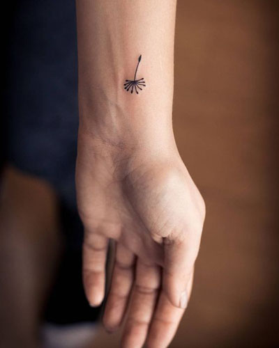 Best Dandelion Tattoos 1