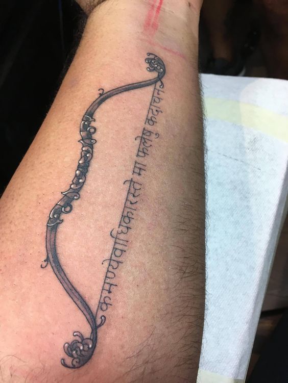 Bhagavad Gita Tattoos
