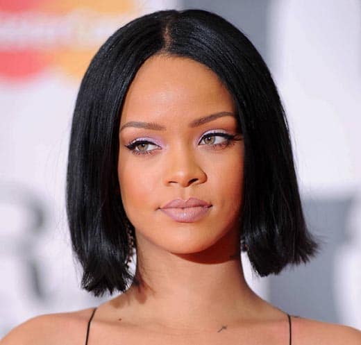 celebrity black Bob haircut