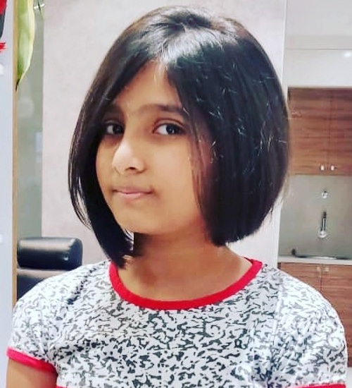 Simple Bob Haircut for Kids