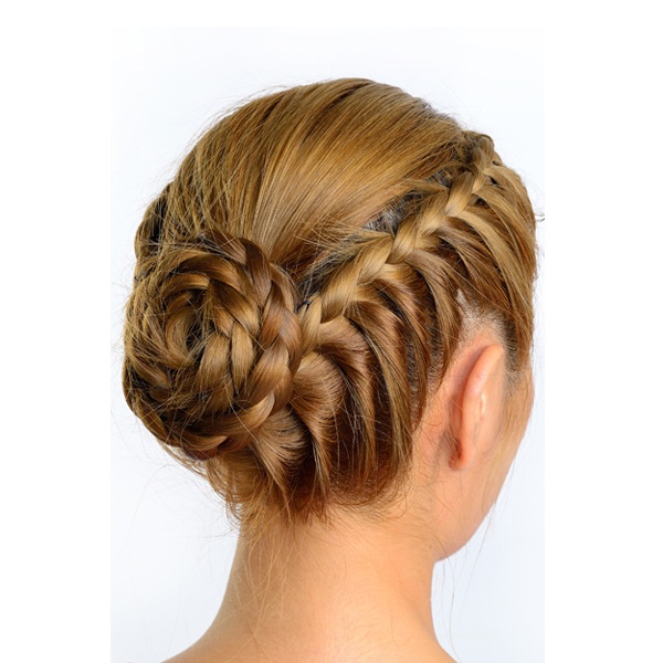 Brided Bun Hairstyles 4