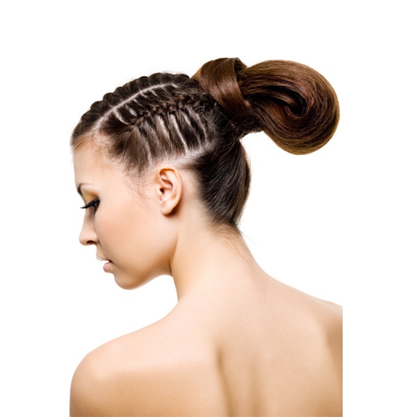 Brided Bun Hairstyles 5