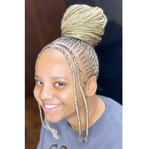 Brided Bun Hairstyles 6