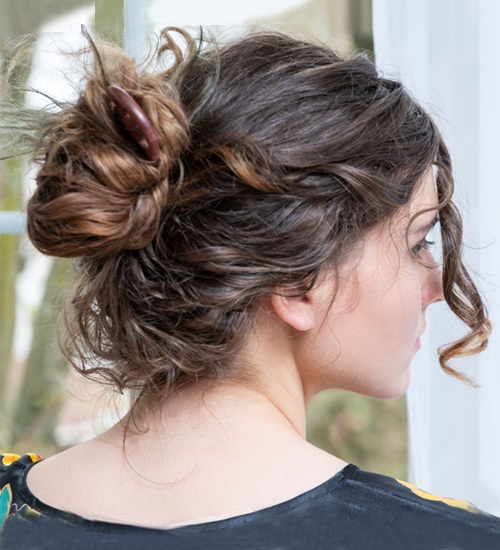 Bun Hairstyles For Girls 130