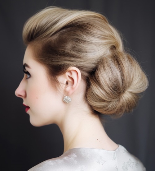Bun Hairstyles For Prom 126
