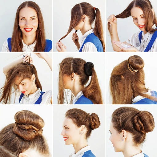 bun hairstyles for prom girls