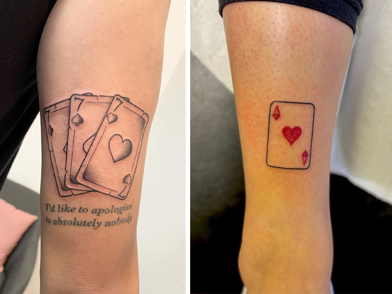 Card Tattoo Designs
