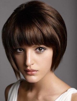 classic bob with fringe