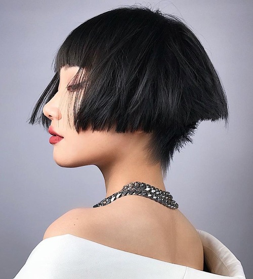 Choppy Bob Hairstyles for Thick Fine Hair