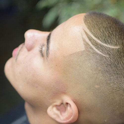 Cool Buzz and Line-up Zero Cut Hairstyle