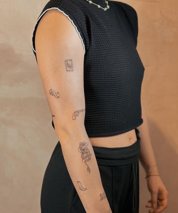 Cool Patchwork Tattoos