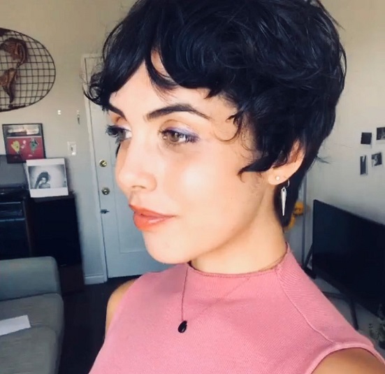 ear length pixie cut