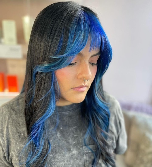 Curtain Bang Hairstyles 8