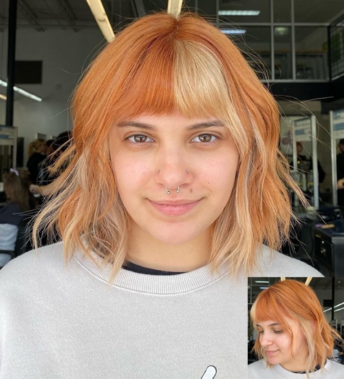 Front Fringe Bob Haircut