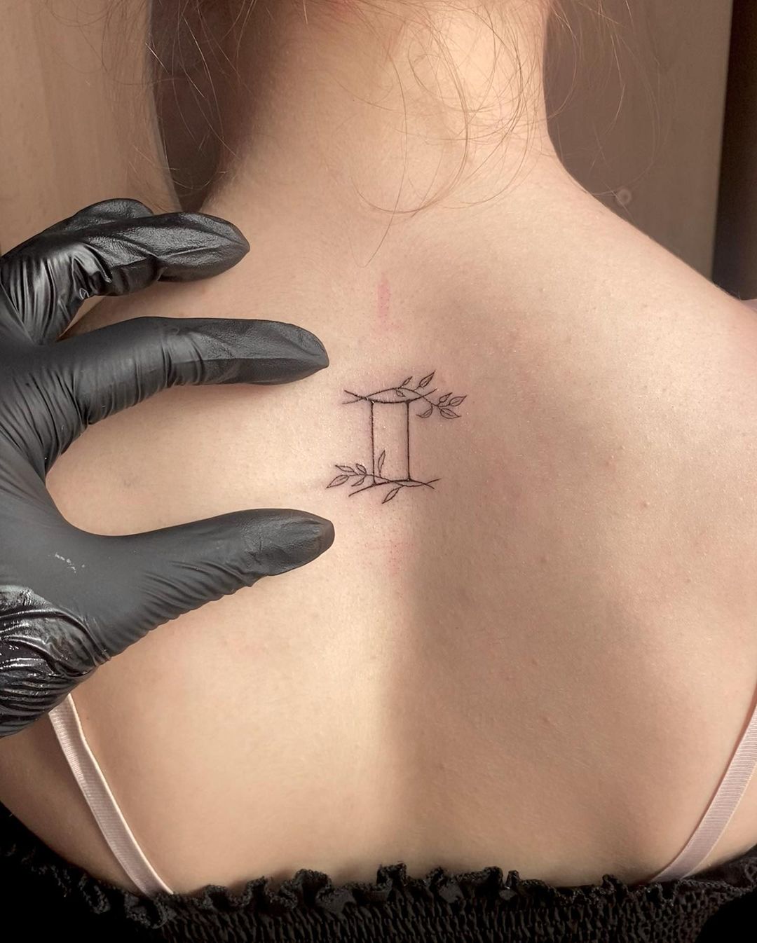Gemini Back Tattoo