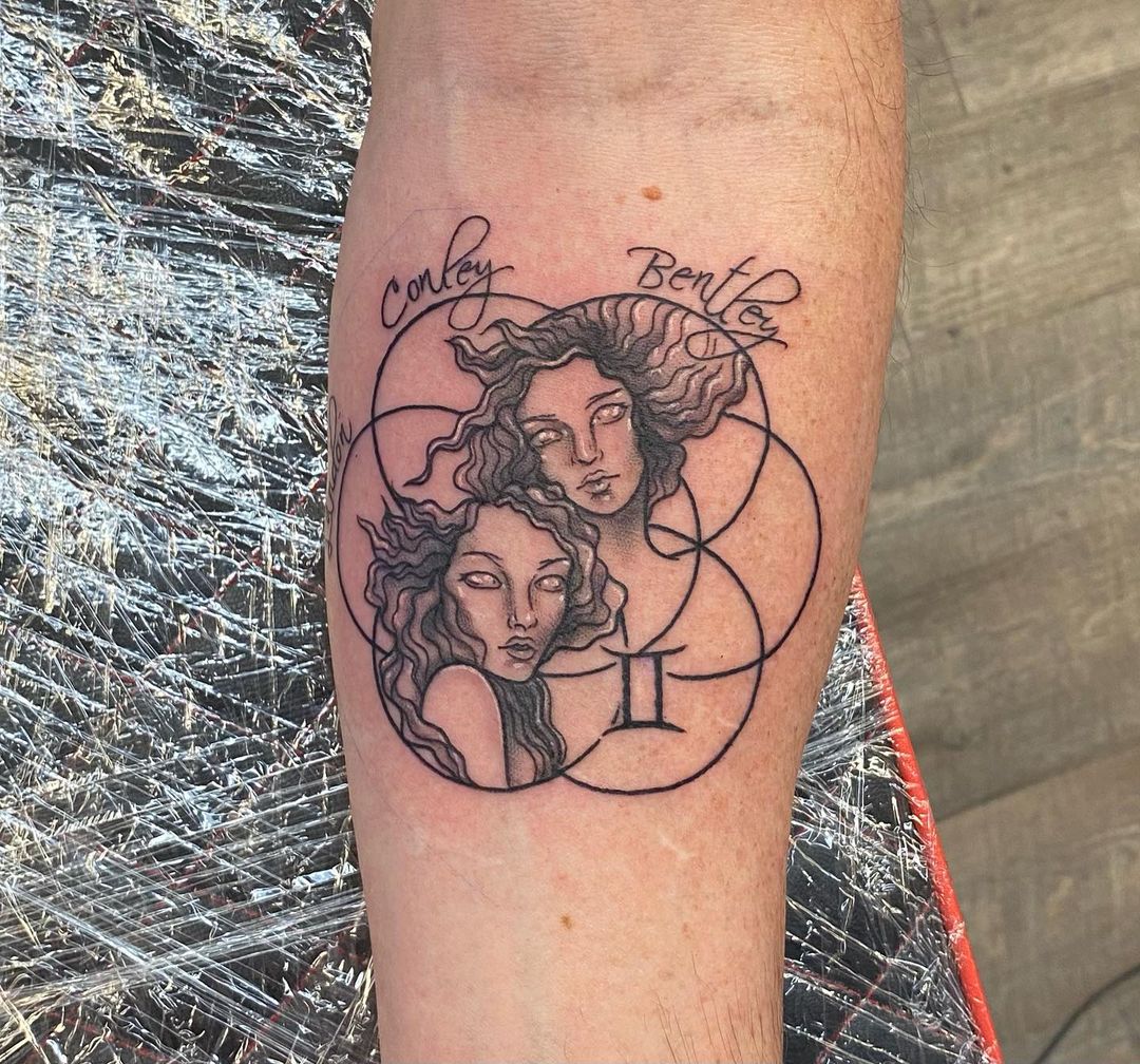 Gemini Twins Tattoo