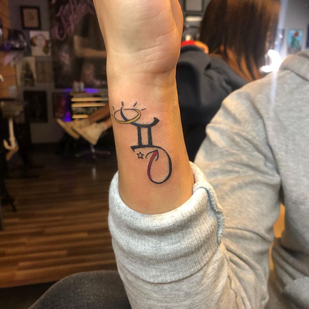 Gemini Wrist Tattoo