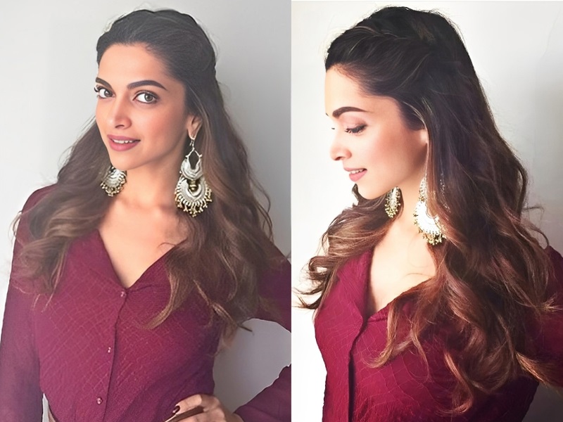 Hairstyles With Anarkali Dress 16