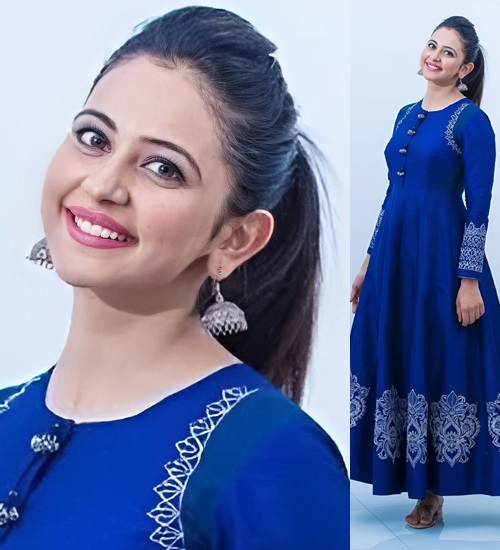 Hairstyles With Anarkali Dress 18