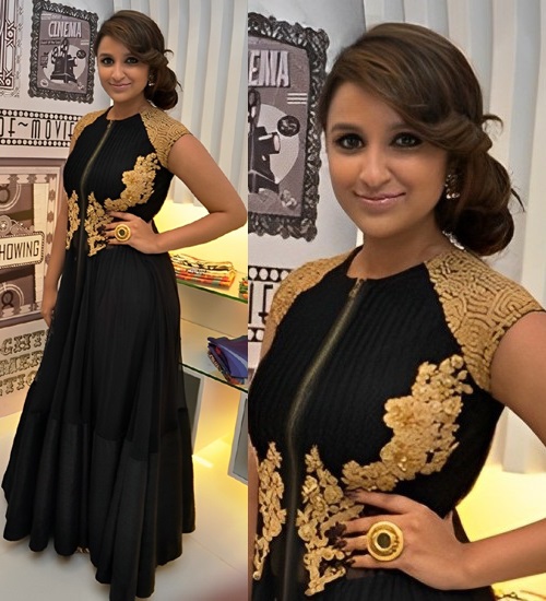 Hairstyles With Anarkali Dress 24