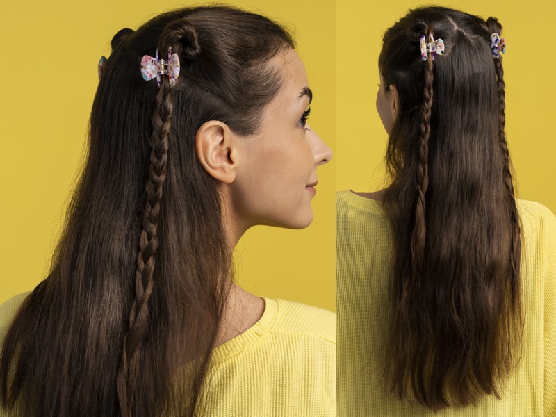 Hairstyles With Clips 4
