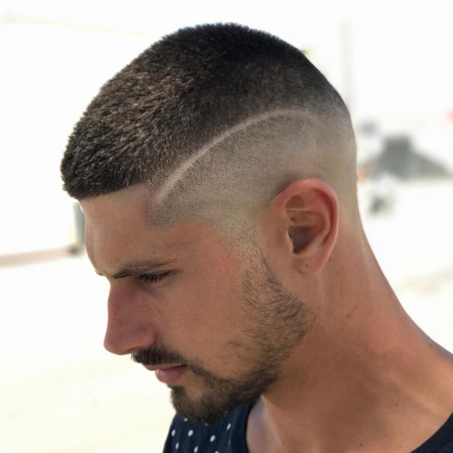 High Buzz Cut Fade Zero Cut Hairstyle