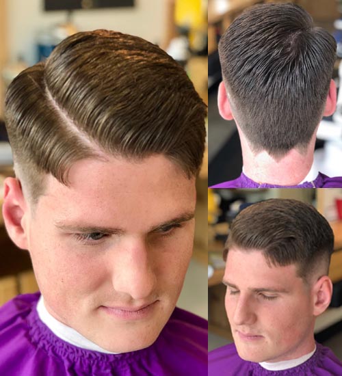 Latino hair style