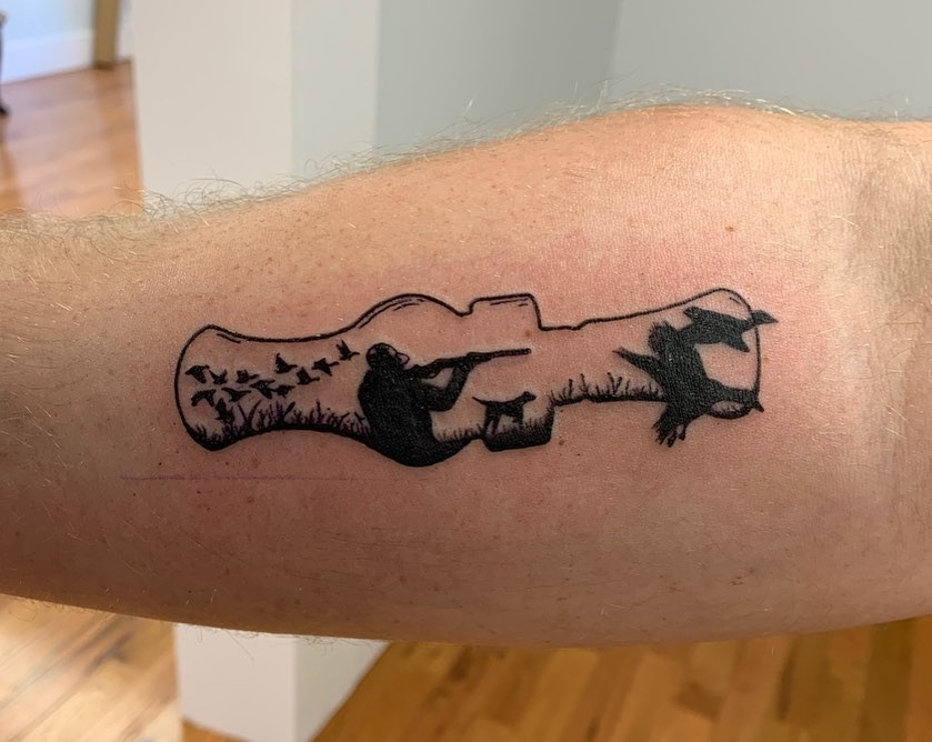 Hunting Sleeve Tattoo