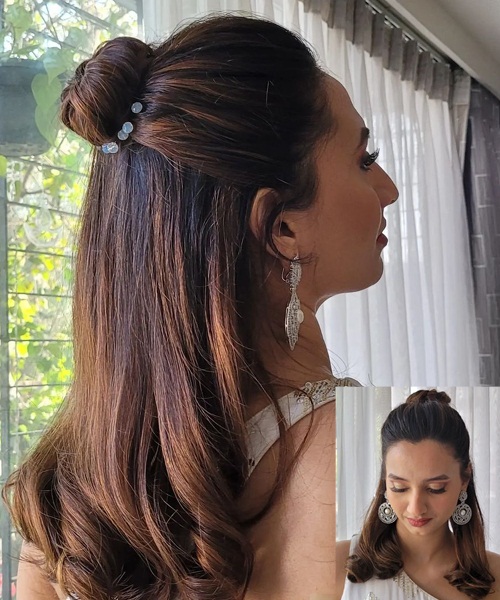 Indian Bun Hairstyles 3