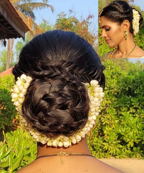 Indian Bun Hairstyles 4