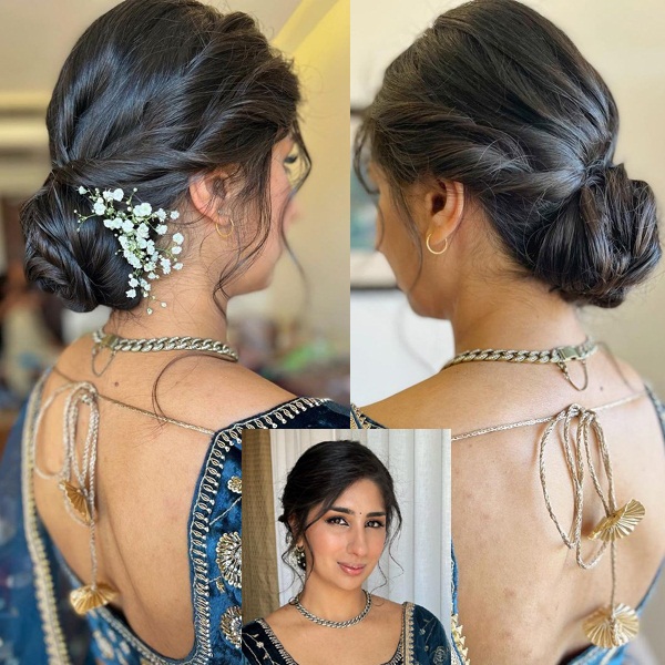 Indian Bun Hairstyles 6