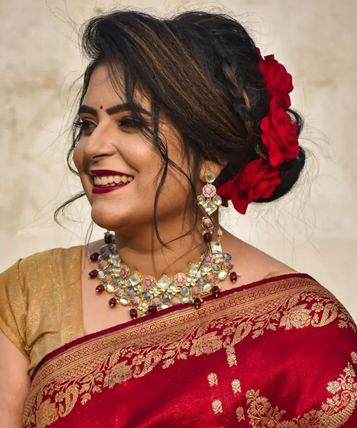 Indian Bun Hairstyles 7