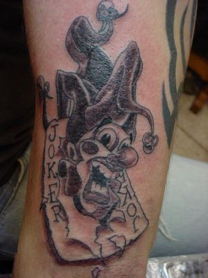 Joker Card tattoos design