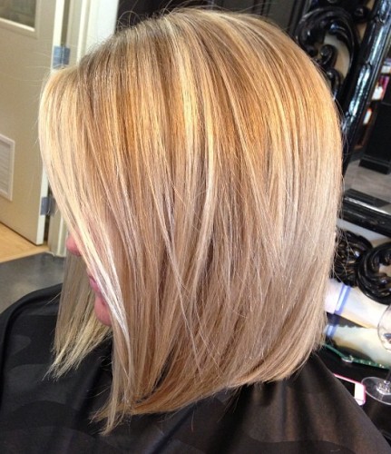 angled bob