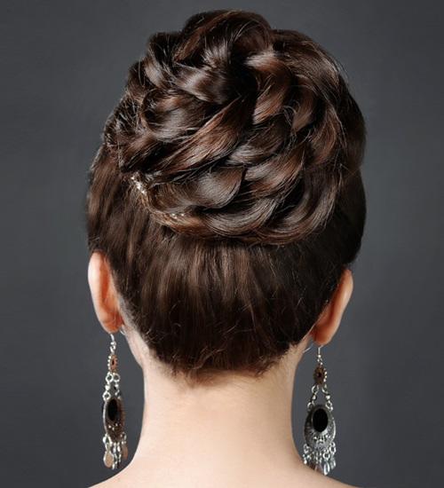 Long Bun Hairstyles 124