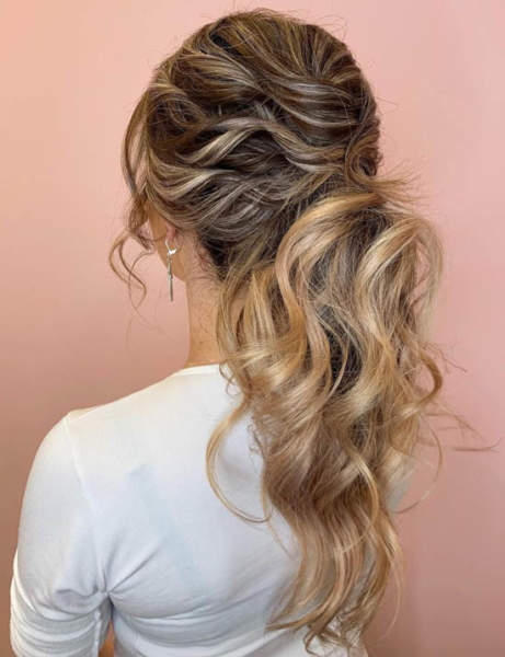 Long Messy Ponytail