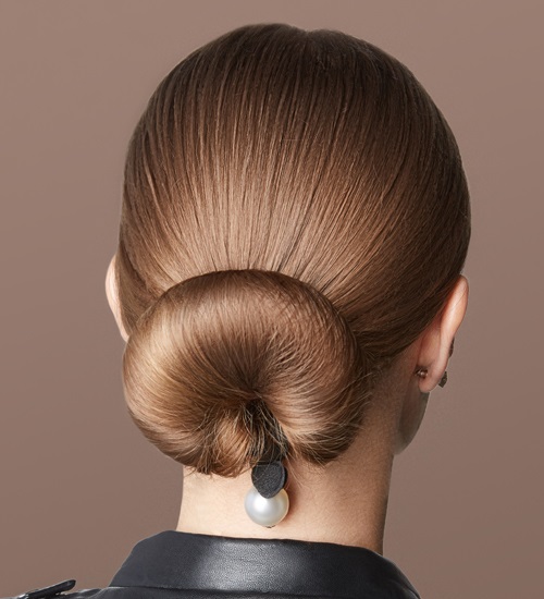 Medium Bun Hairstyles 125