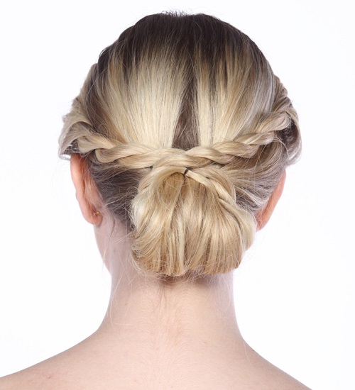 Medium Bun Hairstyles 126