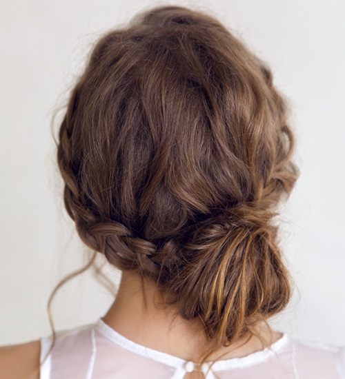 Medium Bun Hairstyles 127