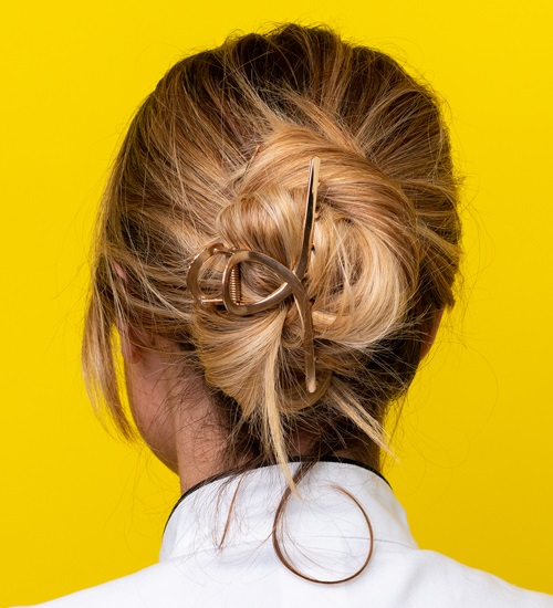 Medium Bun Hairstyles 130