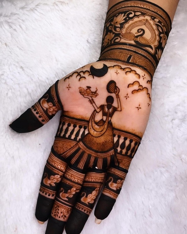 Mehndi Designs For Karwa Chauth