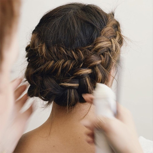 Miniature Milkmaid Braid