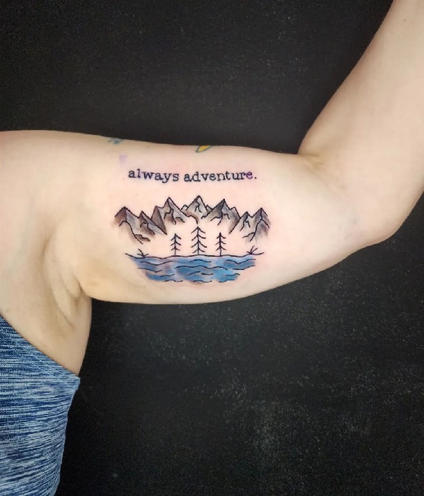 Mountain River Tattoo