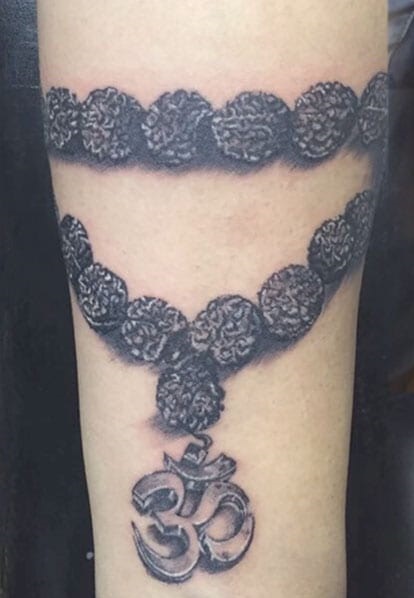 Rudraksha Mala Tattoo