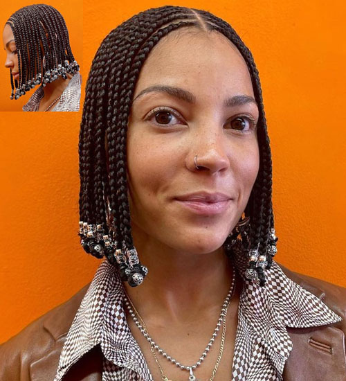 Braided Short Bob Hairstyles
