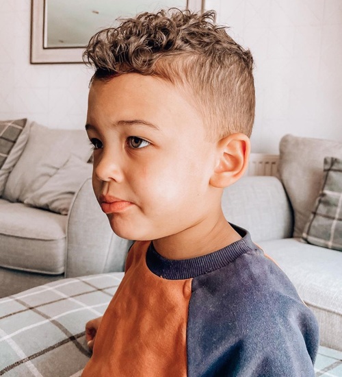 Classic Haircut Idea for Little Boys