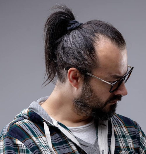 long hairstyles for men over 50