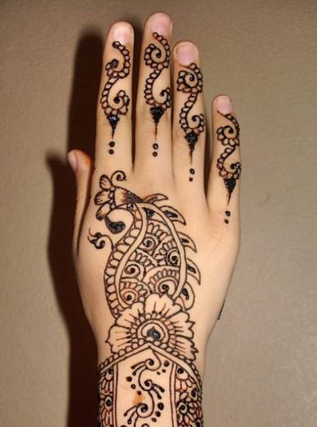 Mango Motifs Mehendi Designs For Ramzan